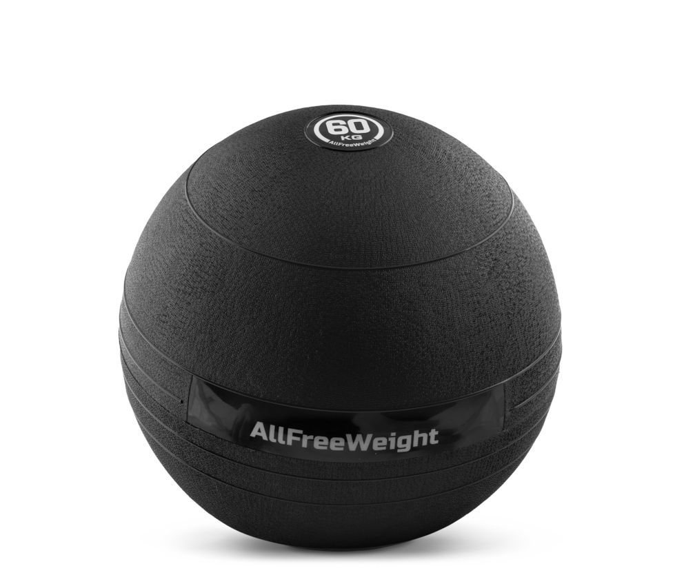10548 - AFW Slam ball negro liso 60 kg